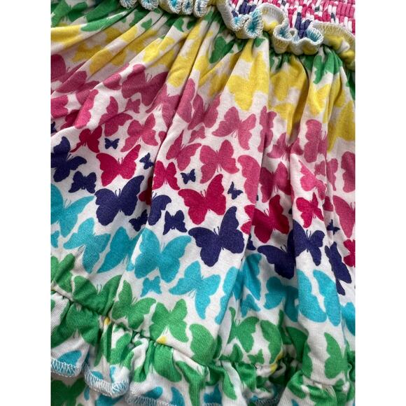 Posh Peanut Rainbow Butterfly Bamboo Twirl Dress 5/6 - Picture 5 of 8